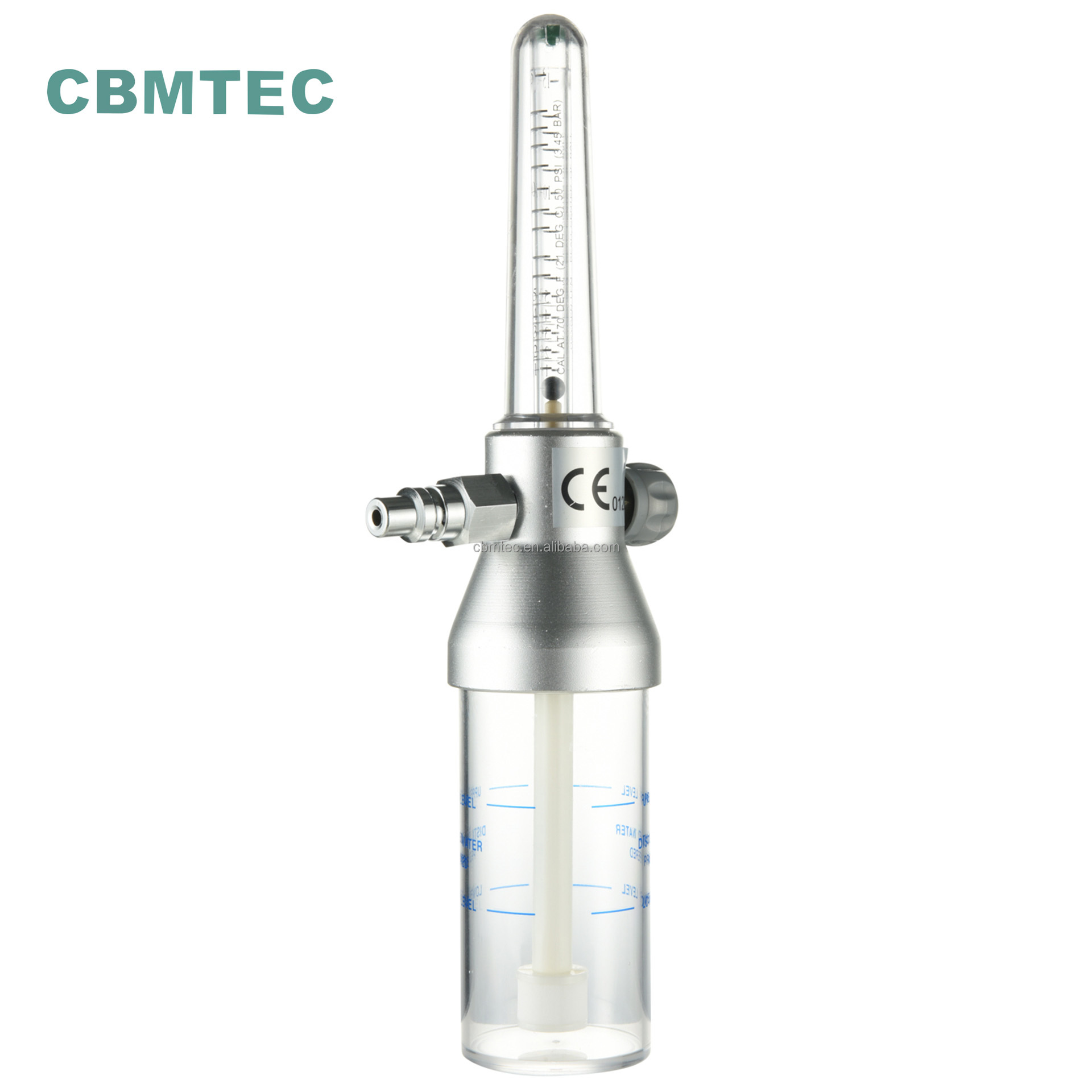 Medical Oxygen Flowmeters with Humidifier Bottles(AFNOR-Type)  